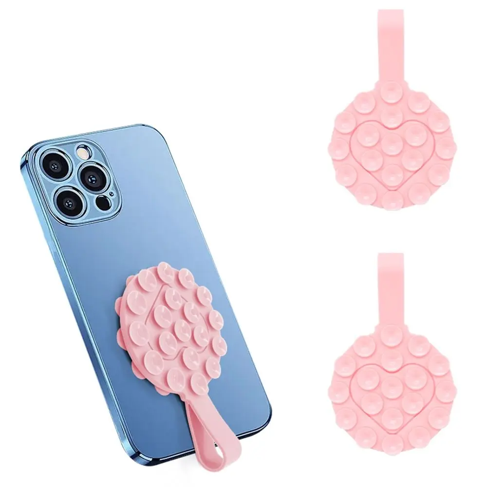 Multifunction Silicone Suction Pad Durable Double-Sided Silicone Rubber Sucker Pad Suction Cup Bracket Anti-Slip Holder