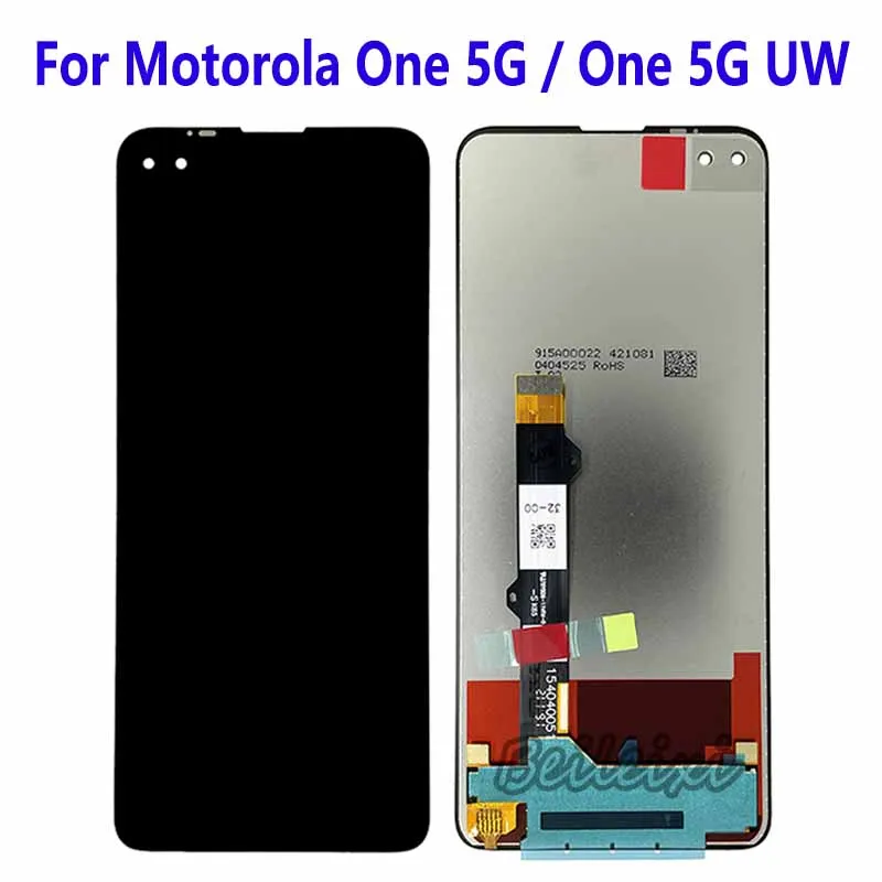 For Motorola One 5G XT2075-2 LCD Display Touch Screen Digitizer Assembly For Motorola One 5G UW XT2075-1 Replacement Accessory