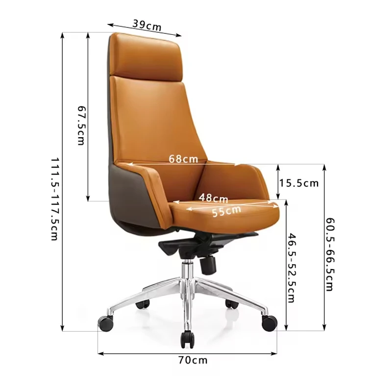 Ergonomic Office Executive Computer Chair for Boss CEO Mesh Contemporary Design Wing Back with Tilt Frog Mechanism