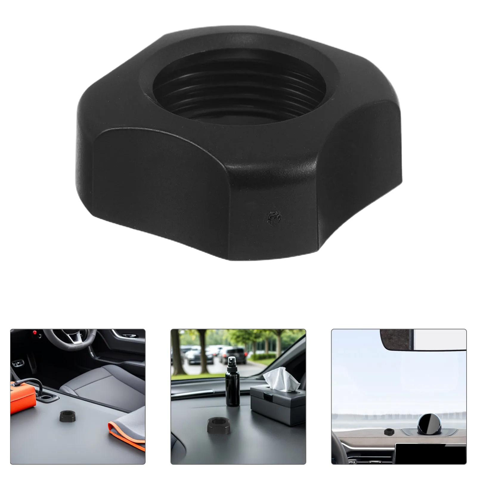 10Pcs Wireless Charger Compatible Tightening Nut Ball-Joint Fixed Adapter for Car Mount Air Vent Dashboard Phone Holder
