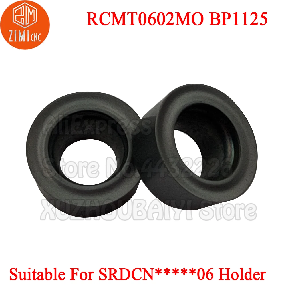 10p RCMT0602MO BP1125 RCMT0602 MO BP1125 RCMT 0602 MO 카바이드 밀링 인서트 터닝 공구 커터 선반 가공 밀링 공구