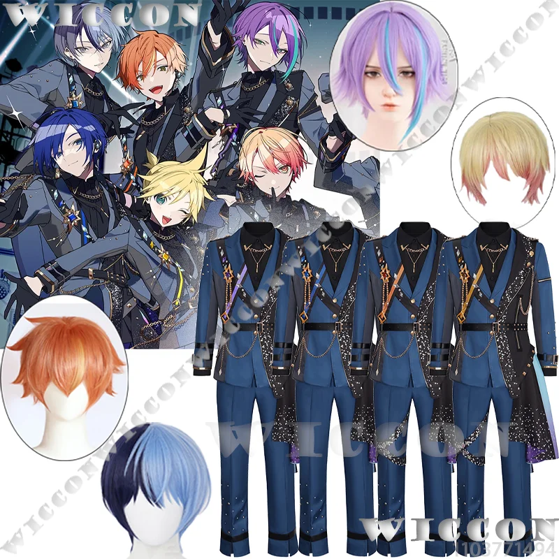

PJSK X ES Game Project SEKAI Colorful Stage Shinonome Akito Aoyagi Toya Kamishiro Rui Tenma Tsukasa Idol Suit Cosplay Customized