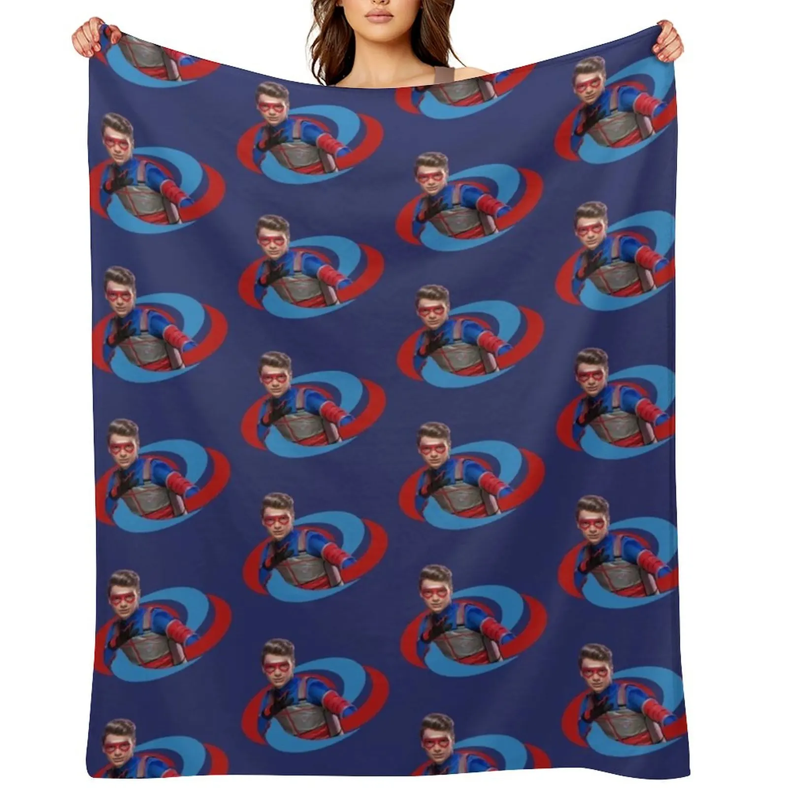 

Kid Danger Logo 2.0 Throw Blanket Sleeping Bag Sofa for winter valentine gift ideas Blankets