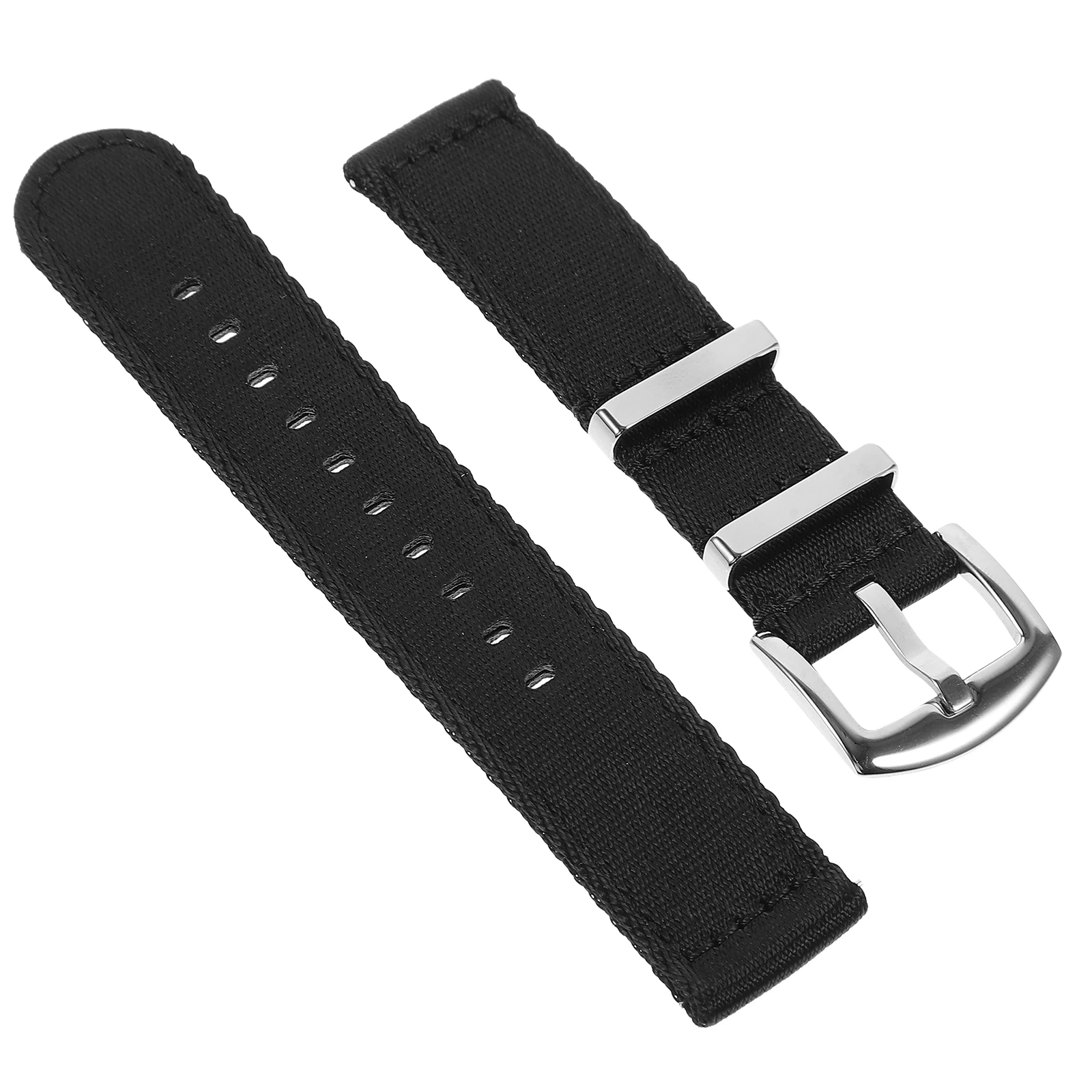 

Spiral Nylon Strap Man Watch Bands for Men Buckle Watchband Watched Wristband Women