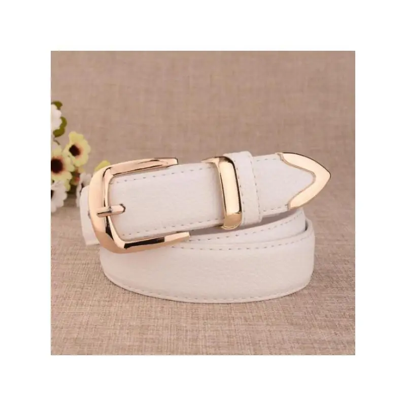105cm Popular Accessories Joker Fashion Women Casual Imitation Leather Belt New Lacquer Alloy Buckle Factory Outlet Korea2025