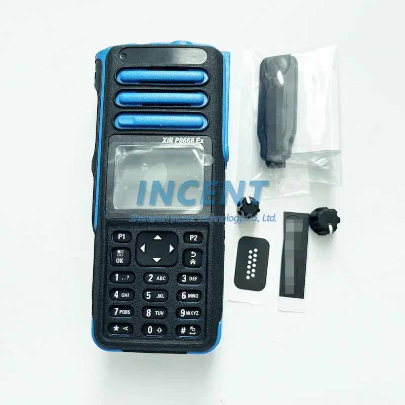 2Sets Walkie Talkie Replacement Refurb Housing Front Case  for Motorola DGP 8550EX Radio