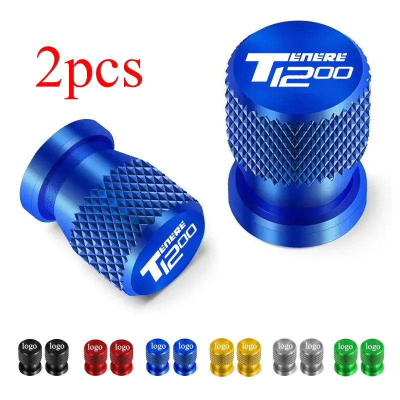 Para yamaha super tenere tenere1200 tenere 1200 xt1200z acessórios da motocicleta tampas da válvula do pneu da roda cnc alumínio hermético capa