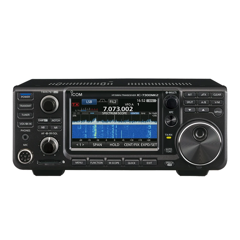 ICOM IC-7300 MK2 SDR HF Transceiver 100W Amateur Radio With Real-Time Spectrum Scope Touch Display HF/50/70 MHz TRANSCEIVER