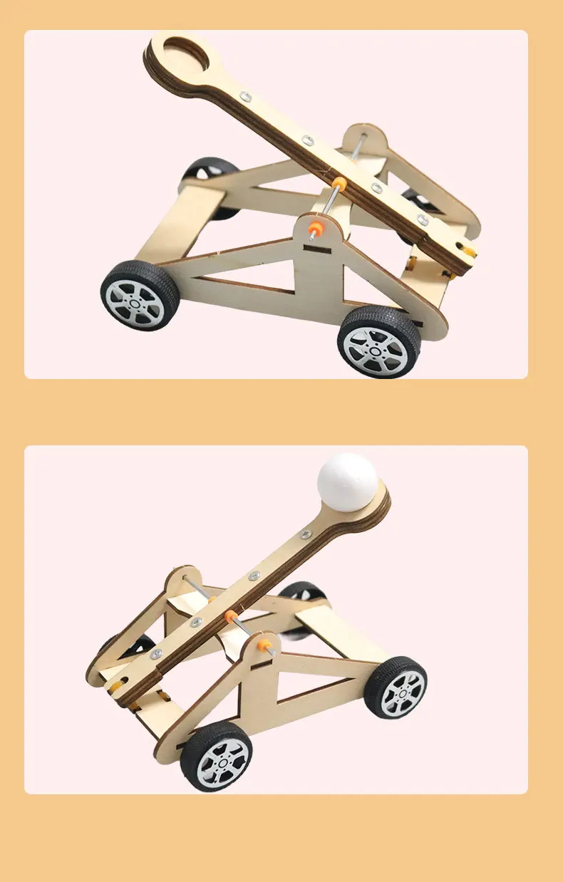 DIY Katapult Spielzeug DIY Wissenschaft Experiment Kit & Bildung Modell Spielzeug Physik Wissenschaft Spielzeug Für Kinder Geschenk Spielzeug Projekt – Detail 11