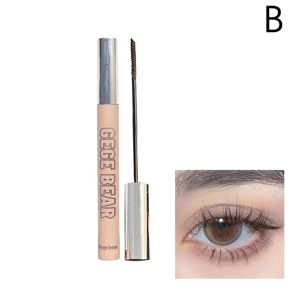 For Gege Bear Natural Curl Mascara Lasting Quick-drying Eyelashes Mascara Waterproof Makeup Lengthening Thick Non-smudge M7j6