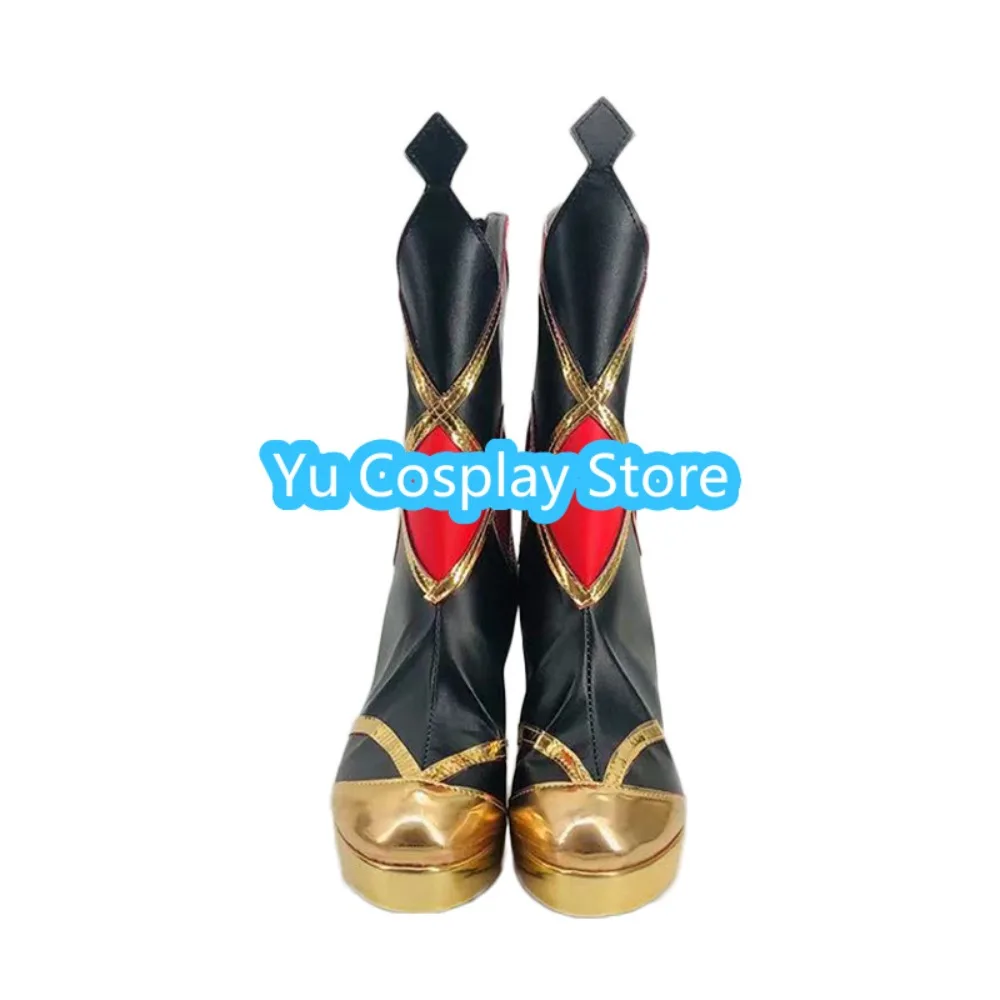 Yu cosplay loja genshin impacto rosaria cosplay sapatos anime cosplay sapatos botas trajes de halloween adereços