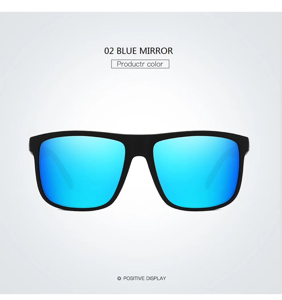 Modische Vintage Quadratische Sonnenbrille für Männer und Frauen Luxusmarken-Designer Herren-Sonnenbrille zum Fahren und Angeln UV400 Schutz Eyewear – Detail 9