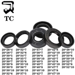 TC 20*26 28 30 32 34 35 36 37 38 40 42 43 45 47 48 50 52*4 5 6 7 8 9 10 Nitrile Rubber Grooved Spring Gasket Skeleton Oil Seal