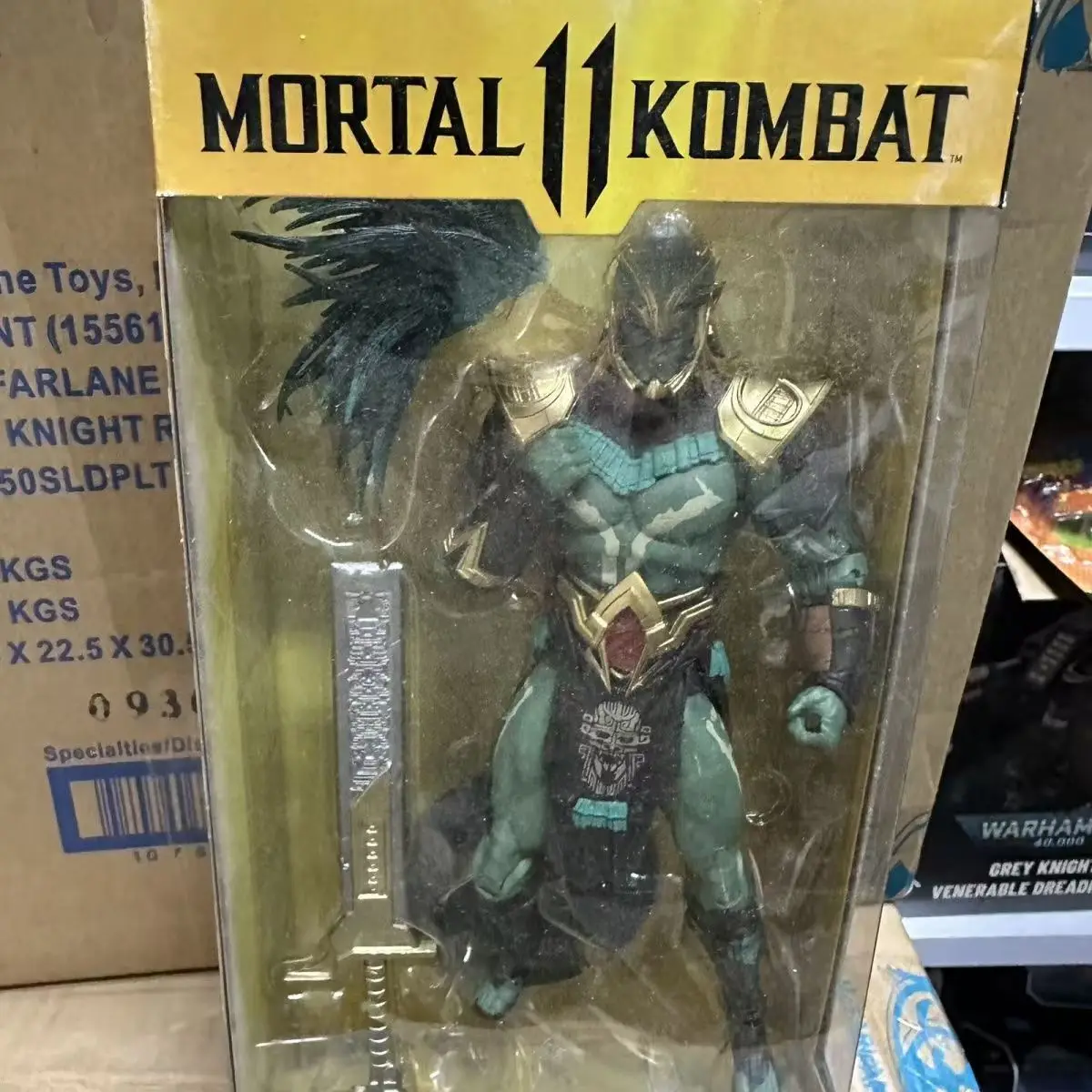 7inch 18cm Mortal Scorpion Kombat Sub Zero Action Figure joint doll kids collection PVC model toy