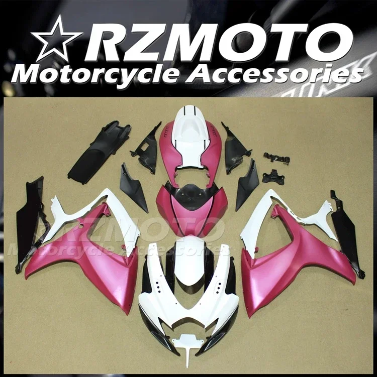 

Injection Mold New ABS Fairings Kit Fit For Suzuki GSX-R600 750 K6 2006 2007 06 07 Bodywork Set Pink White