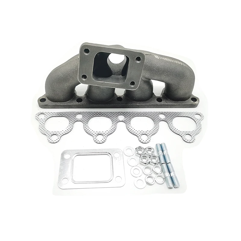 T3/T4 Cast Turbo Manifold Fit For HondA 38mm Wg For Civi*c Crx Del Sol D15 D16 1.6L Sohc