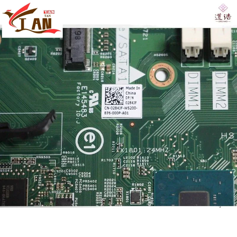 

CN-0284JF For Dell ChengMing 3980 Tower Motherboard 0284JF 284JF 47J11 047J11 17536-1 DDR4 Mainboard 100% Tested Fully Work Tan