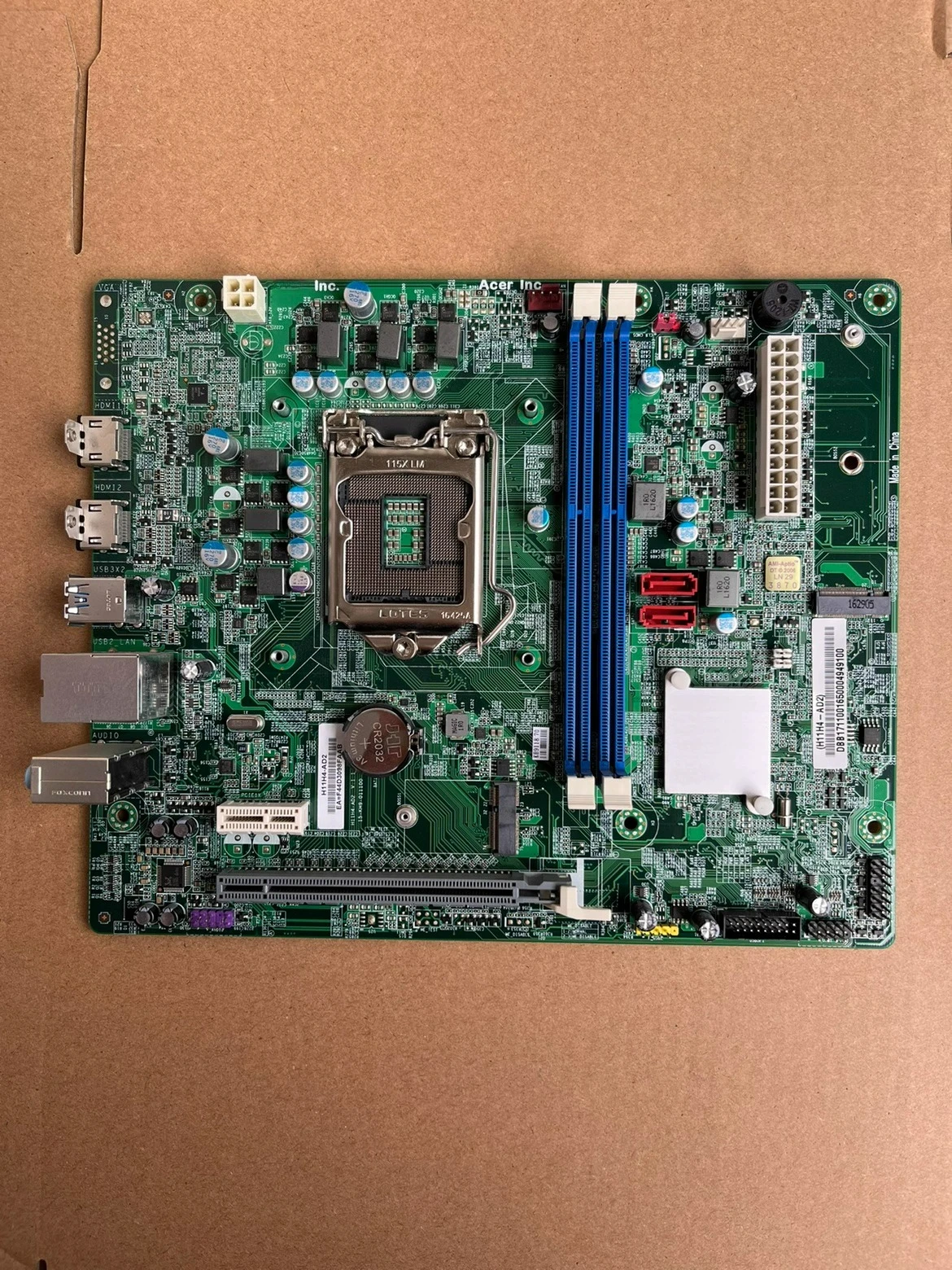 

For Acer H11H4-AD2 main board 1151-pin DDR3L generation dual HDMI interface