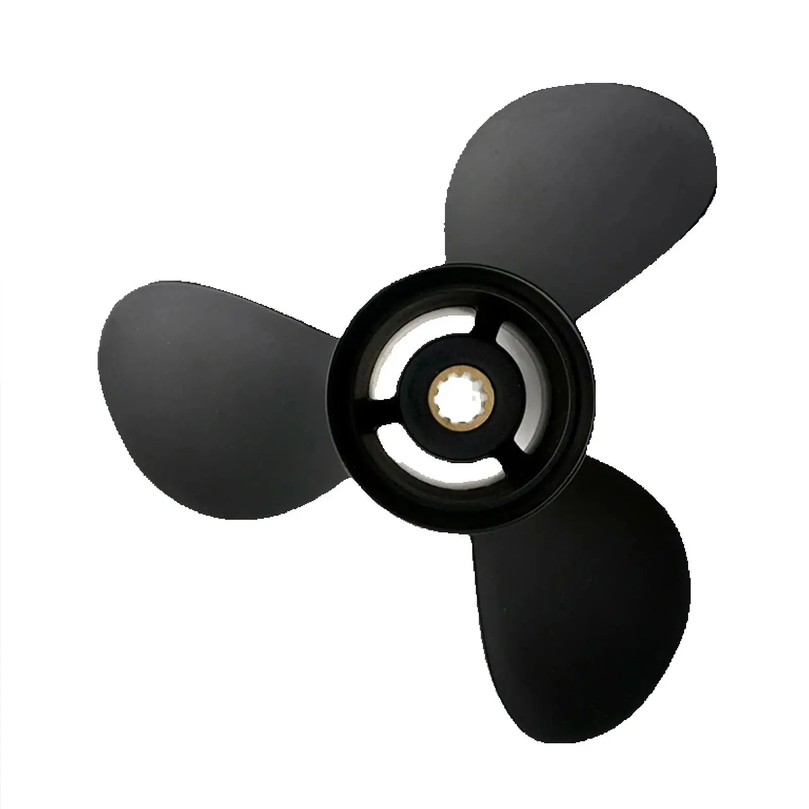 

BoatMan® Aluminum Propeller 9.9x14 For Tohatsu Outboard Engine 25HP 30HP MFS25 MFS30 NSF25 NSF30 10 Tooth Spline 349B64529-1