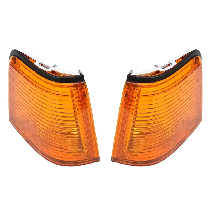 

Amber Lens Marker Lights Set For Cutlass Supreme / Calais 442 / GT-350 1987-1988 615343119120, 615343119113