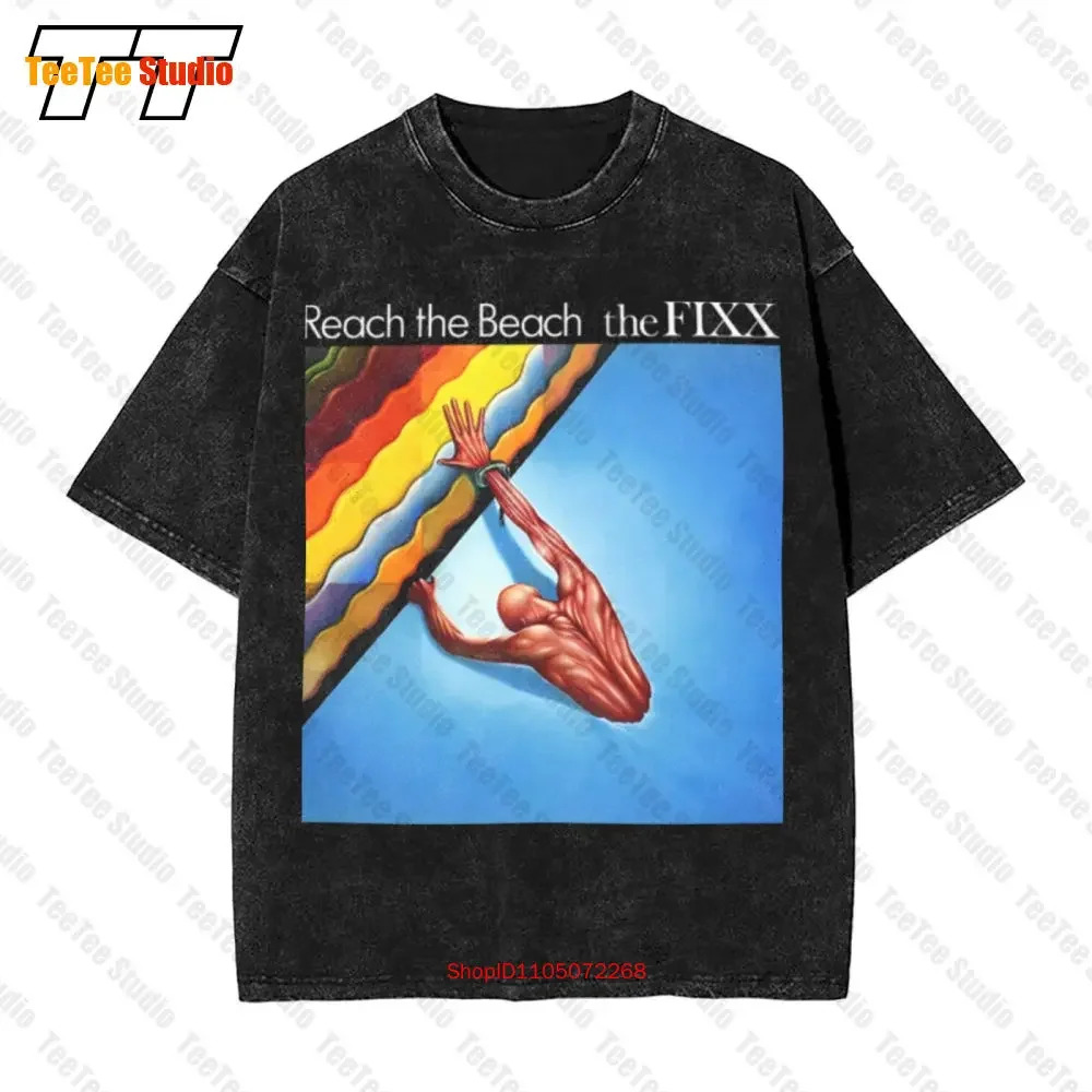 Best New The Fixx Reach Beach Rock Band London Classic Vintage T-Shirt Size S 2Xl LPJM