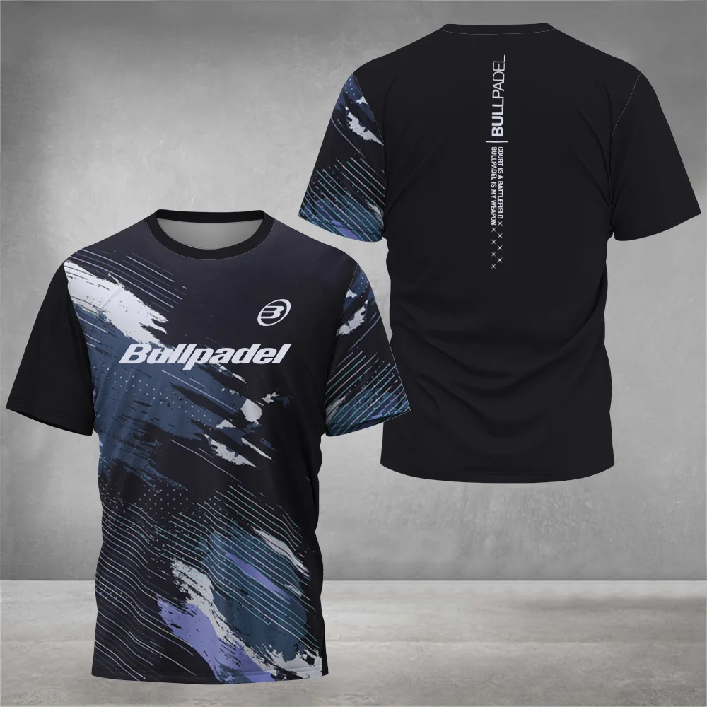 Cool Padel Breathable Short Sleeve Summer Quick Dry Short Sleeve Street Men's Top Outdoor Tennis T Shirt New Fitness Collection