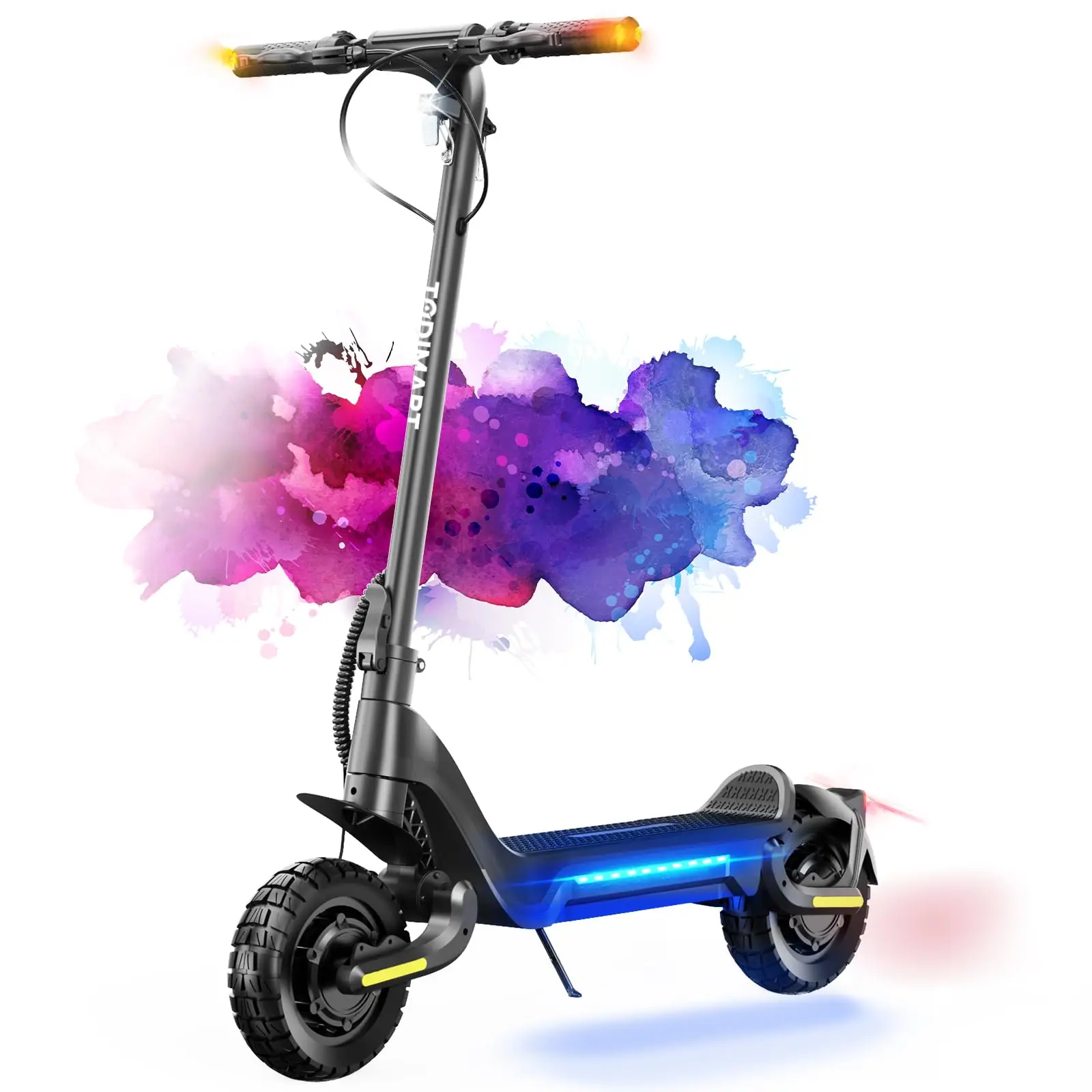 TODIMART X5S Trottinette Électrique Adulte Double Moteur 2000W 48V 18.2Ah, Vitesse 50km/h Pliable Pneu Tout-Terrain 10"
