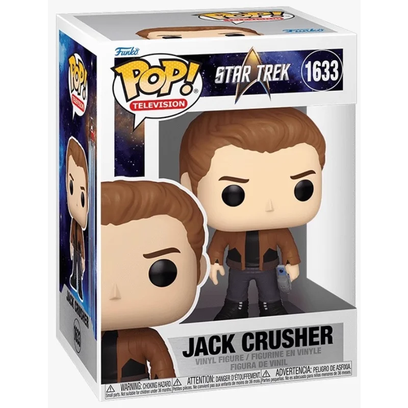 

Funko POP подлинная оригинальная коллекционная виниловая фигурка Star Trek Movie Jean-Luc Picard, декоративное украшение, идеальный подарок