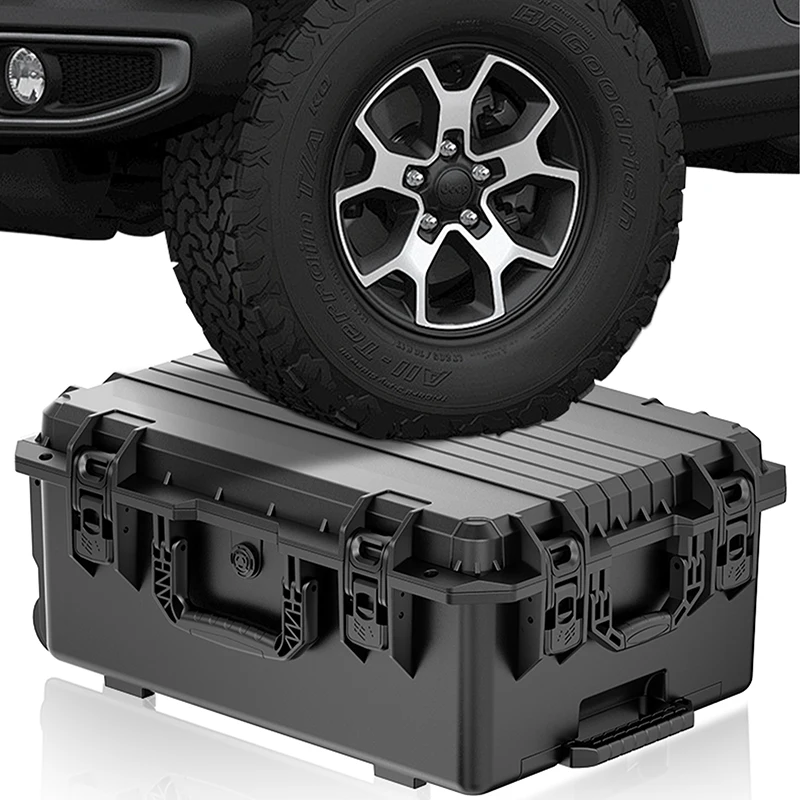 Pull Rod Toolbox Safety Protection Hardware Tool Storage Case Waterproof Precision Instrument Box Multi-function Tools Organizer