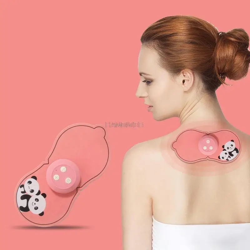Electric massage cushion neck and back relax the whole body massager reduce fatigue magic touch smart EMS massage equipment