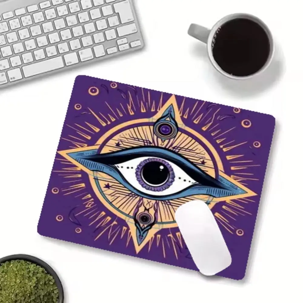 Mystic all seeing eye playmat large size keyboard accessories for laptop games office desktop bedroom  table mat mousepad