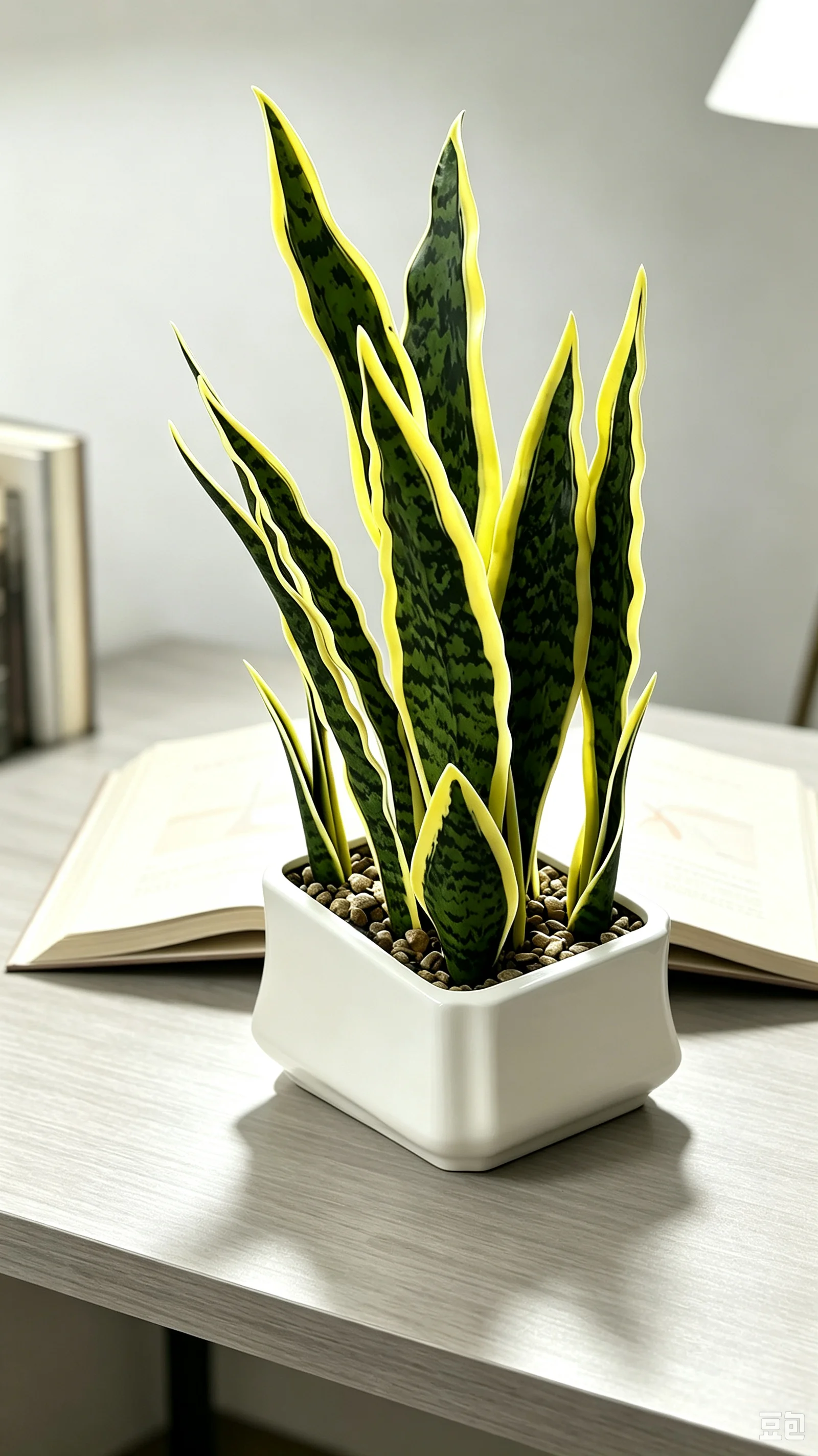 Artificial Sansevieria Plant i - огляд і ціна Snake Plant Ceramic