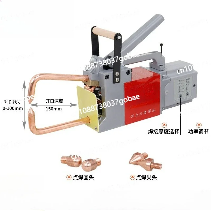 

Small double-sided spot welding machine, plastic repair, automotive repair panel element tool, sheet metal meson machine