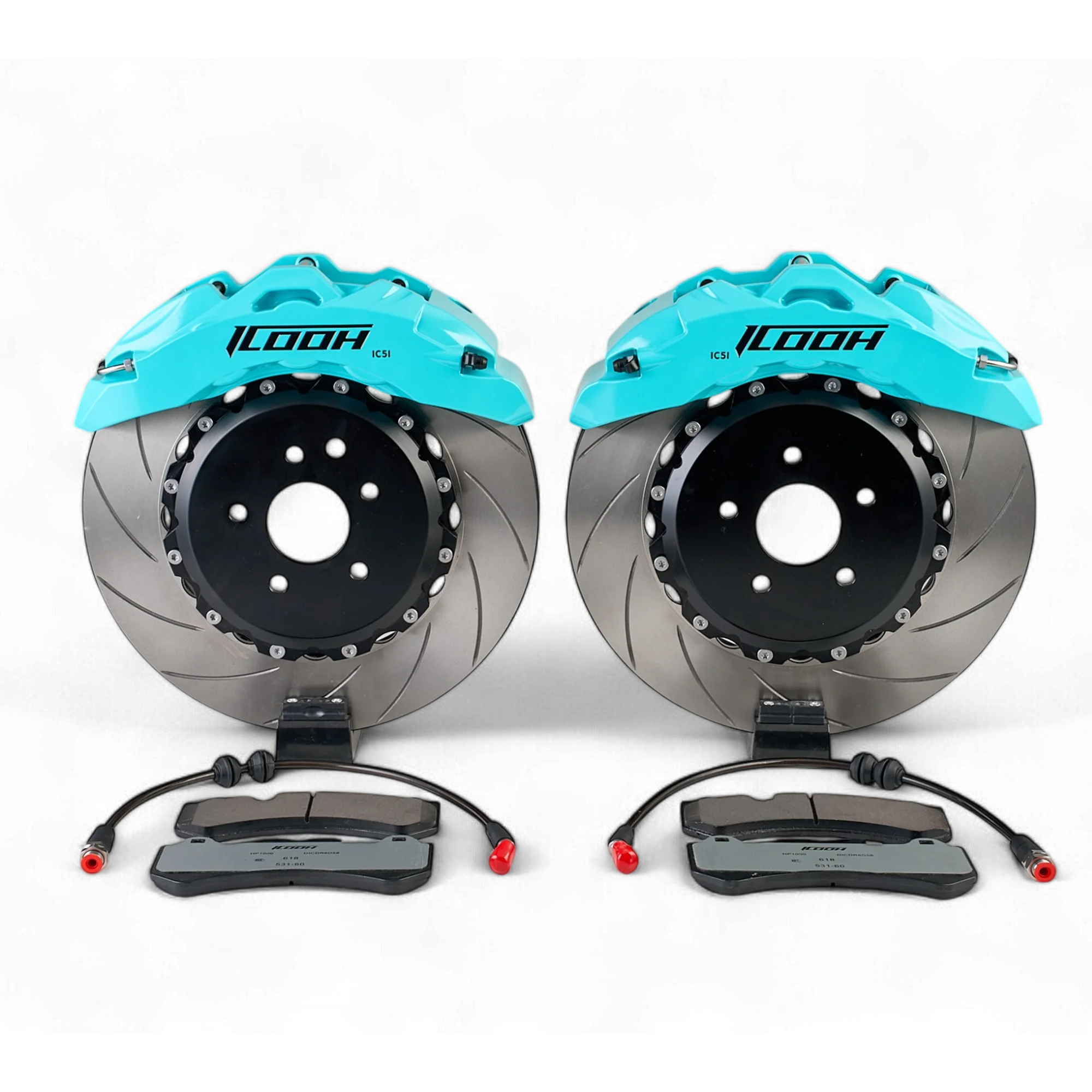 

High-quality 6-piston front brake IC5 caliper kit with 355*32mm brake discs suitable for Ford Falcon AU ute 2002 18-inch wheels