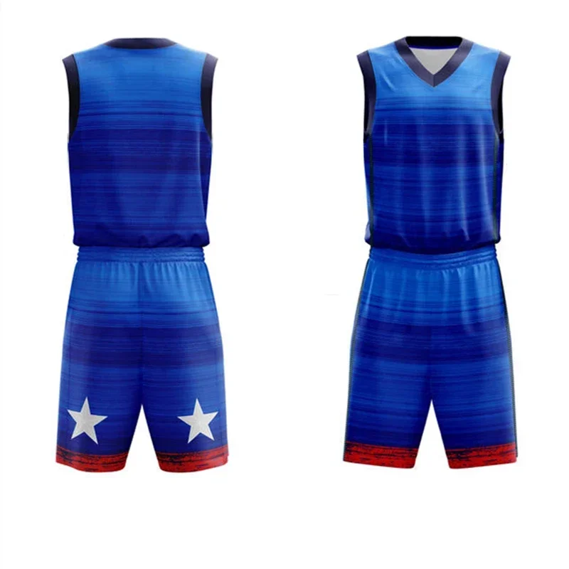 

Blank Kids Men Basketball Uniforms Women Basketball Jersey Kits Running Training Suit Breathable Boys Sport Clothes