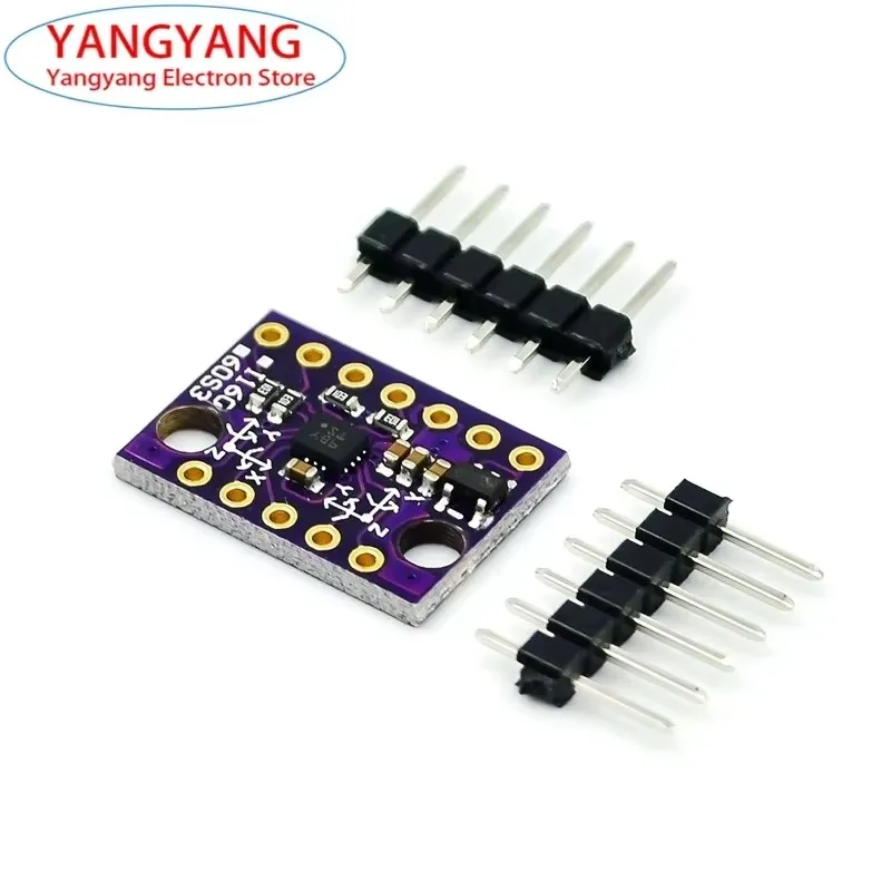 New GY-BMI160 6DOF Sensor Module 6-axis Angular Velocity Gyroscope + Gravity Acceleration Sensor Board IIC SPI 3V-5V BMI160