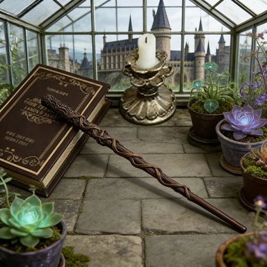 Varita Mágica Luminosa que Escupe Fuego, Réplica Completa de Harry, Accesorios de Magia para Cosplay, Juguete, Regalo Perfecto para Niños y Adultos