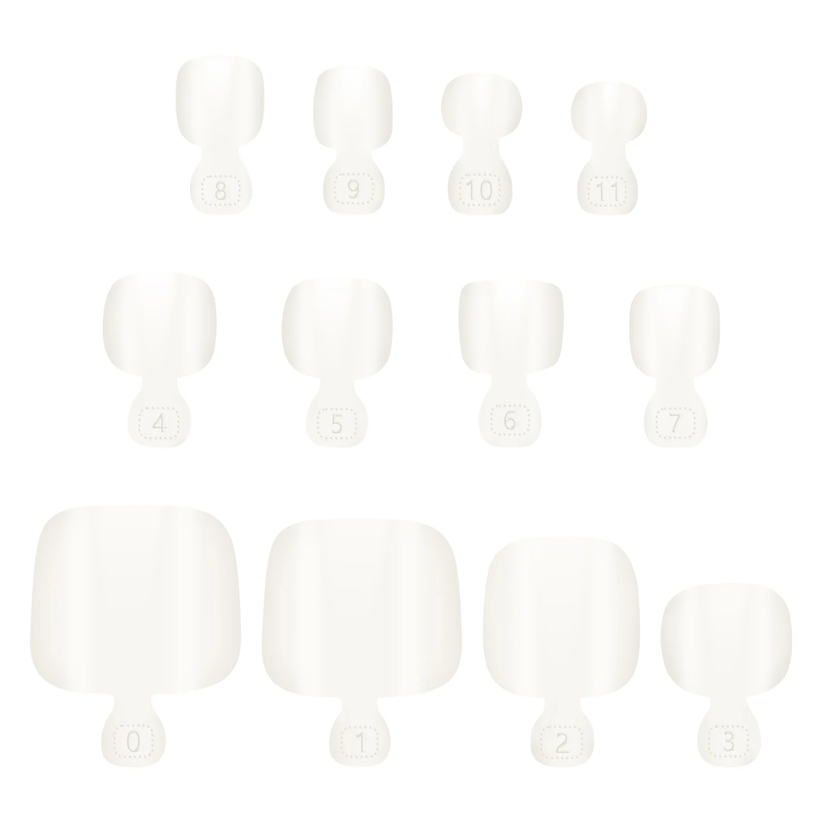 600 Stück künstliche Zehennagelspitzen, natürliche vollständige Abdeckung, DIY-Nagelkunst, Zehendekoration, Salon, Zuhause, Nagelkunst, Zubehör, falsche Zehennägel