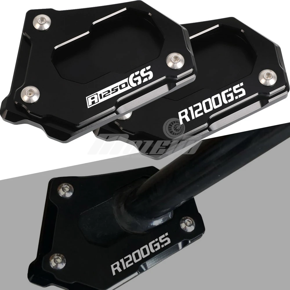 For BMW R 1250 GS Adventure R1250GS Adv Rallye 2018 2019 2020 2021 2022 2023 Motorcycle Kickstand Side Stand Extension Support