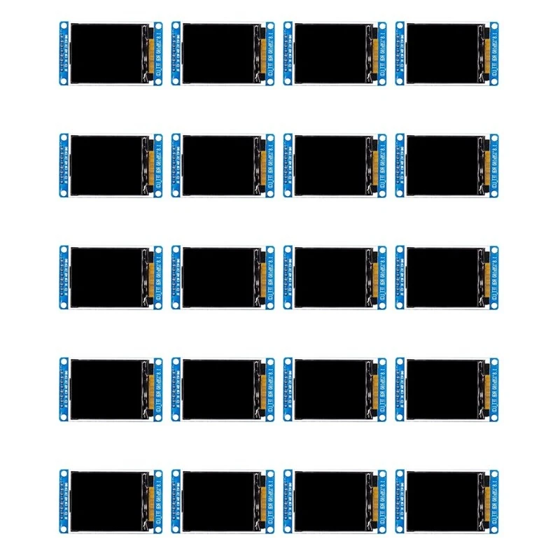 2026 New 20Pcs 1.8 Inch LCD Display Module Full Color 128X160 RGB SPI TFT LCD Display Module ST7735S 3.3V Replace OLED