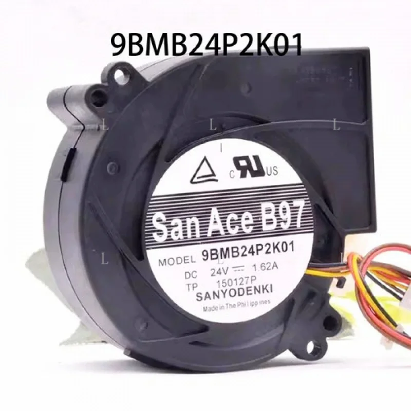 

L New for SANYO radiator 9BMB24P2K01 SanAce DC 24V 1.62A 97*97*33MM Server Driver Fan