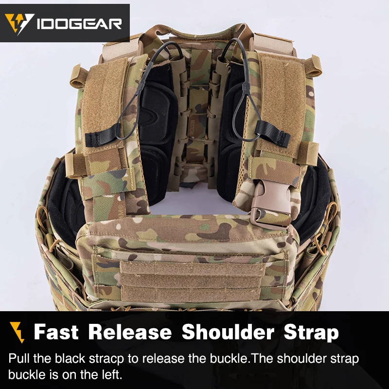 IDOGEAR مول الكرز لوحة الناقل التكتيكية CPC سترة درع للجسم القتالية الناقل حقيقية 3313 #2