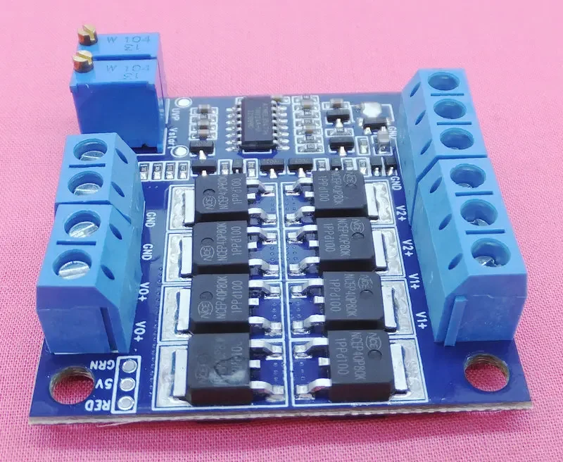 Dual DC Power Switching Ideal Diode Module Multi-Power Redundant Power Supply UPS High Current 40A
