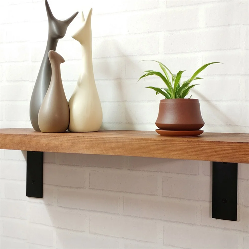 

Stainless Steel Bracket Wall Mounted Heavy Duty Support Brackets Corner Wall Shelf Fixator Thickened Shelf Supporting Rack