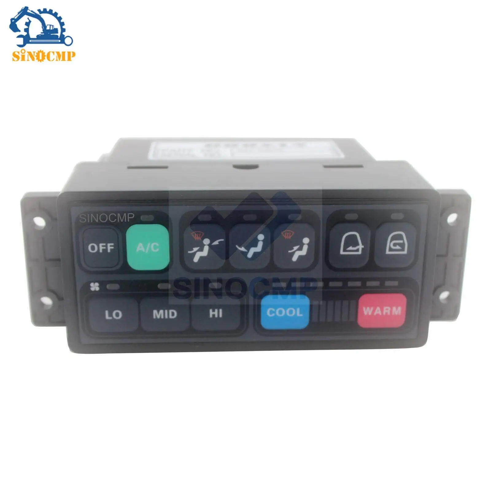 Air Conditioner Control Panel 543-00049 A/C Controller Replacement for Daewoo Doosan Excavator SOLAR 340LC-7 340LC-V 155LC-V