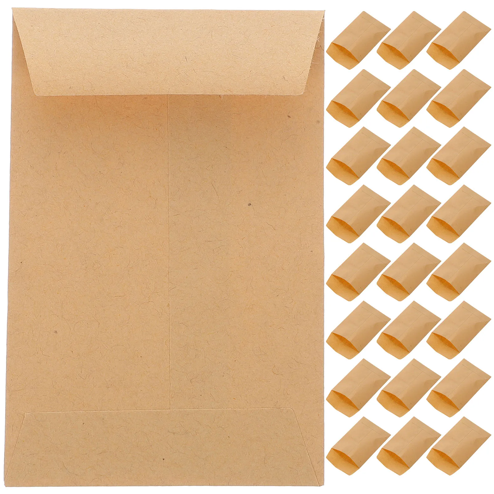 

100x Kraft Paper Envelopes Mini Envelopes Kraft Seeds Packet Envelopes Small Envelope Gift Card Envelopes for Small Item Storage