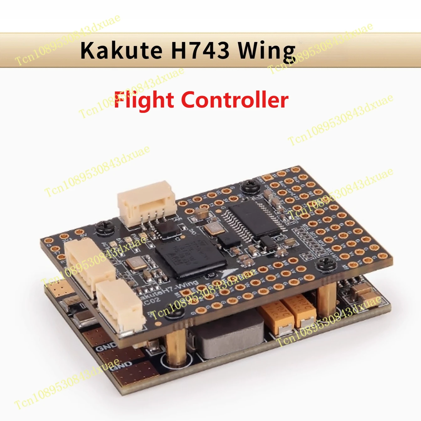 Holybro Kakute H743 Wing Flight Controller, FPV Racing Drone Multi-Rotor FPV GPS Flight Controller Kit, Return-to-Home