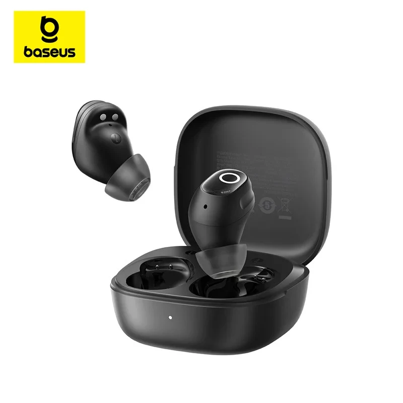 Baseus Bass BD1 Earphones TWS Wireless Bluetooth 5.4 Headphones Hifi Call Noise Reduction Earbuds Support APP Headset Gamer Pro