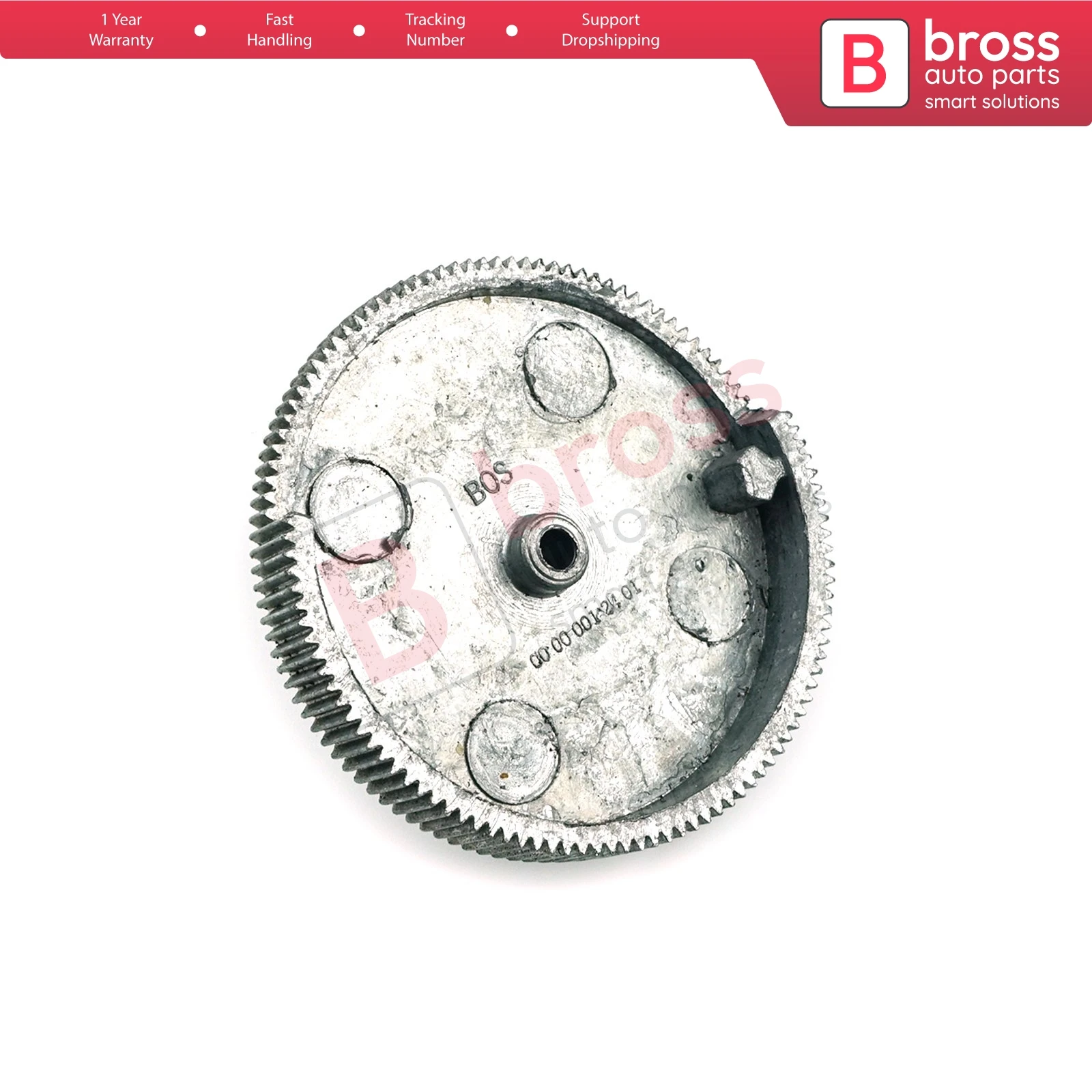 Bross Auto Parts BGE504 Rear Curtain Sunshade Motor Metal Gear for Mercedes Type:2 Fast Shipment Free Shipment Ship From Turkey