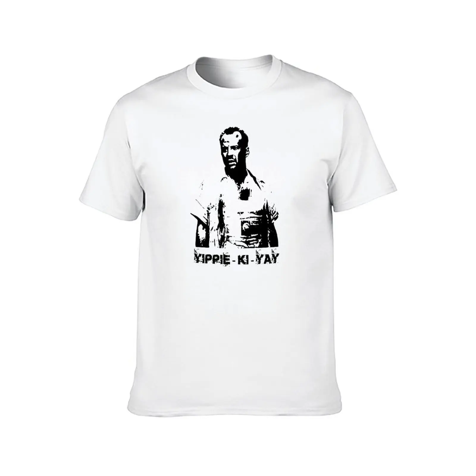 مصمم القميص تي مصمم رجل تي شيرت تي خمر Yippee-ki-yay! قمصان رجالي تي للرجال قميص جرافيك #2